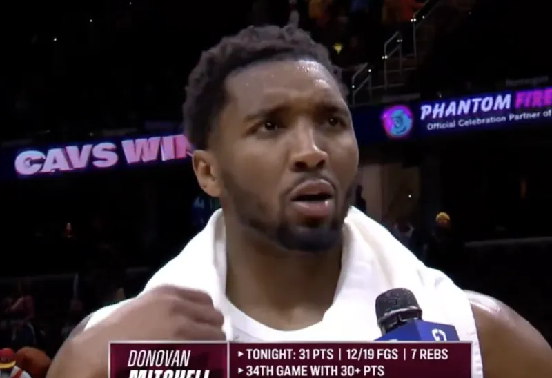 皇冠-米切尔谈季后赛：整座城市都很兴奋，只需要上场执行好战术